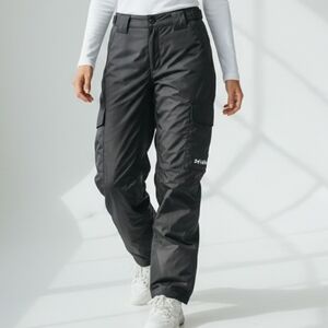 Freepeople Rains Black Cargo Snow Pants